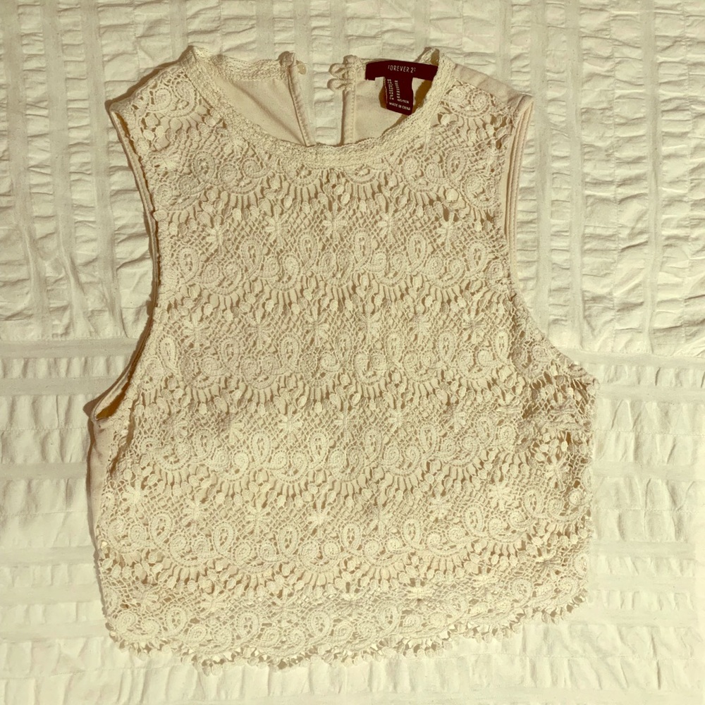 Cream top